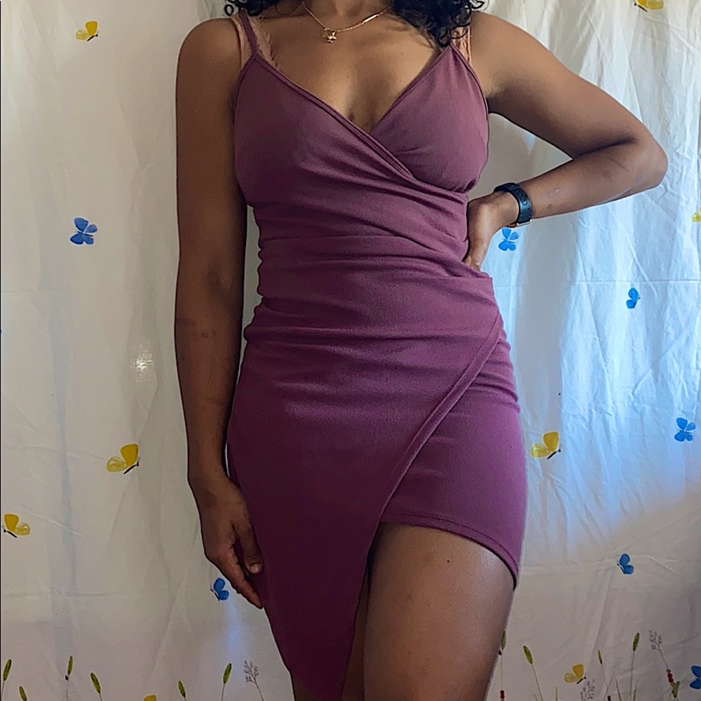 Date Night Purple Dress